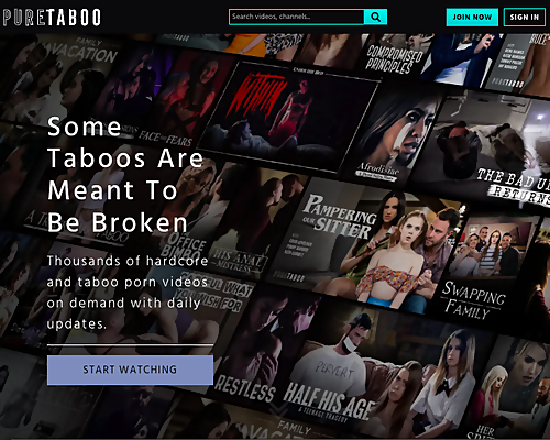 Puretaboo Site Review Screenshot